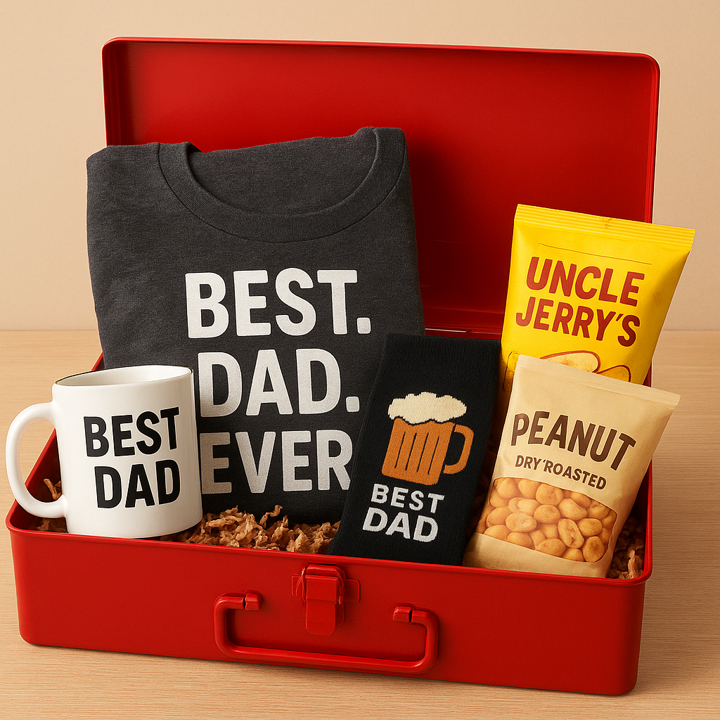 How to Create a Dad Joke-Themed Gift Basket