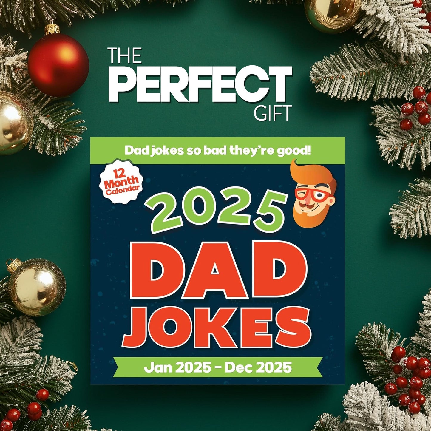 2025 Dad Joke Wall Calendar - That Is So Dad