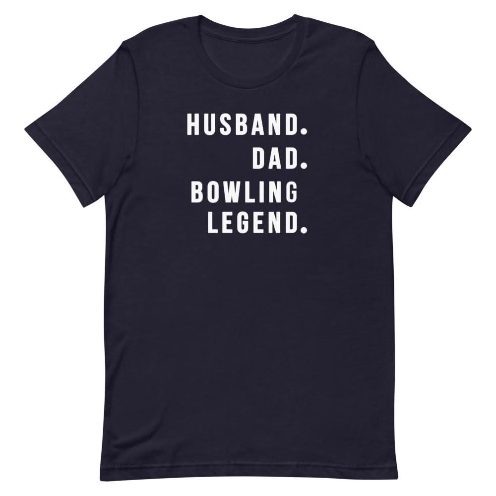 Bowling Legend Shirt That Is So Dad Navy XS