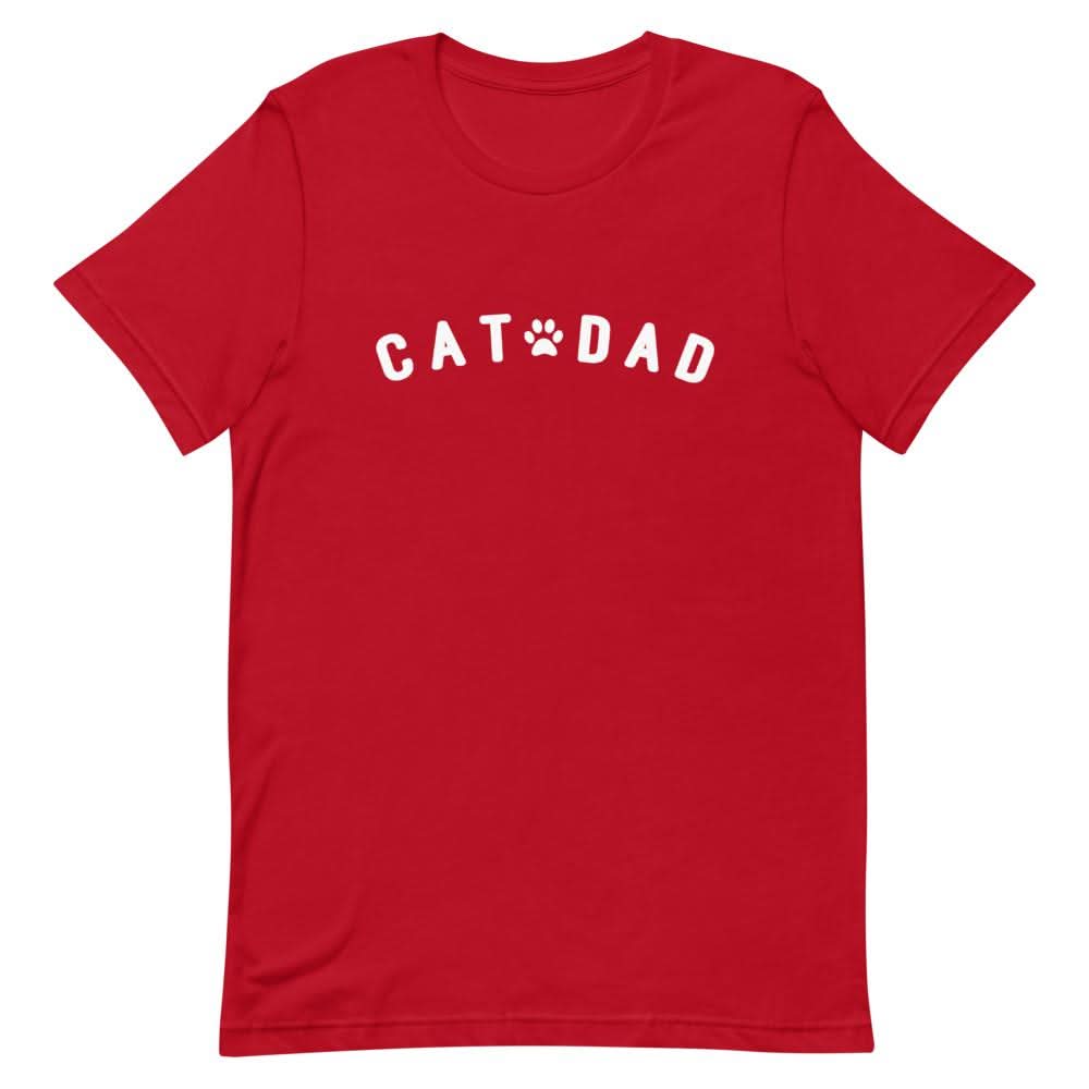 Cat Dad Shirt That Is So Dad Red S