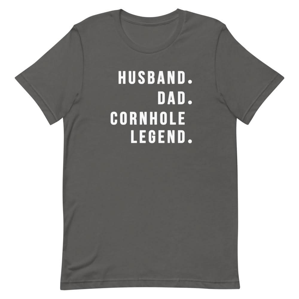 Cornhole Legend Shirt Clothing That Is So Dad Asphalt S