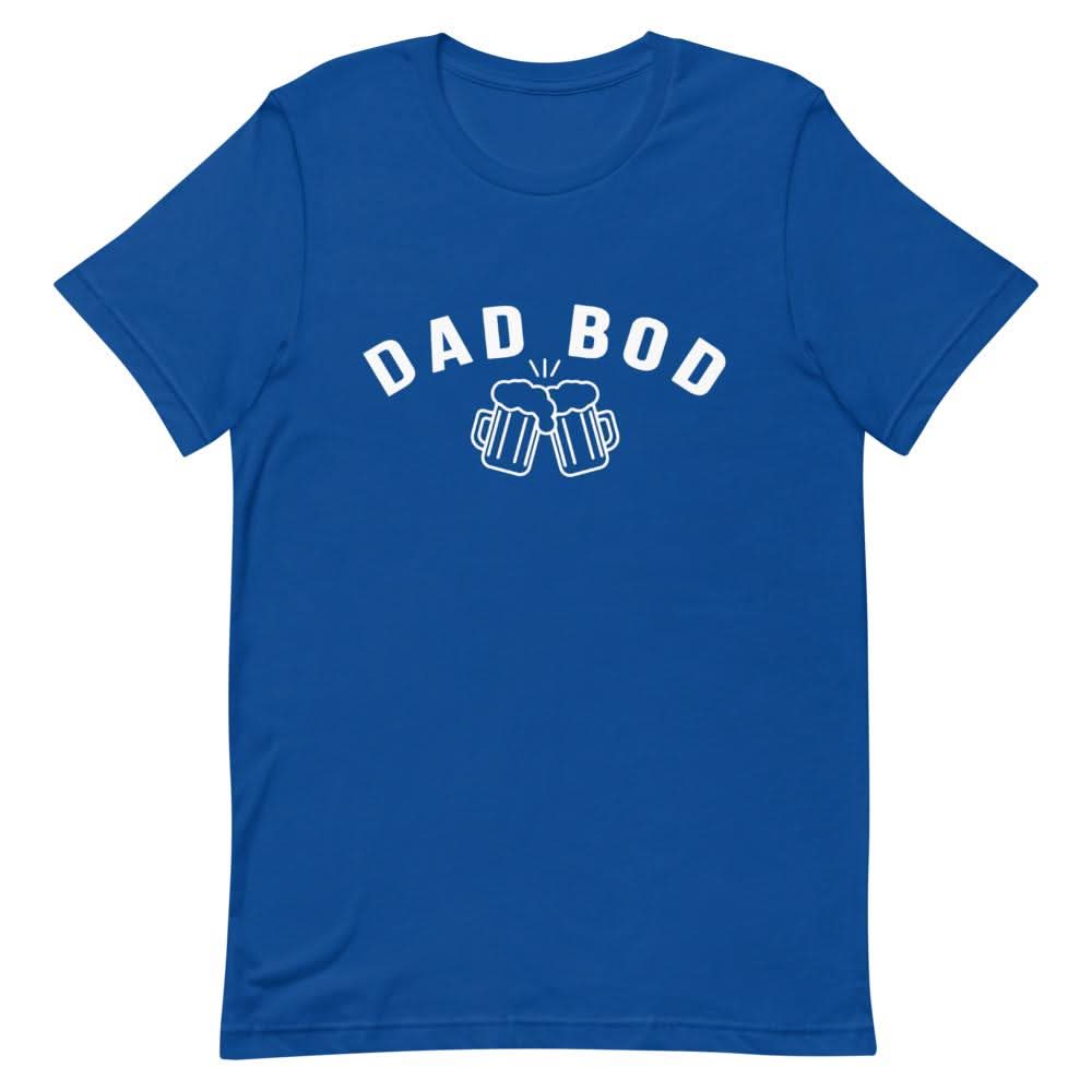 Dad Bod Beer Shirt That Is So Dad True Royal S