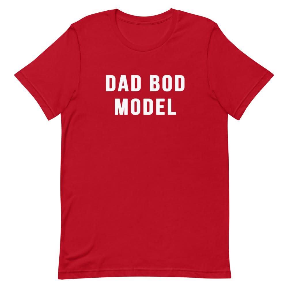 Dad Bod Model Shirt That Is So Dad Red S