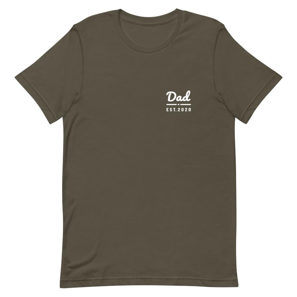 Dad - Est. 2020 Pocket Tee That Is So Dad Army S