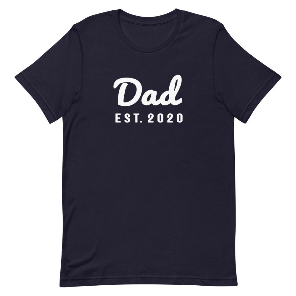 Dad - Est. 2020 Shirt That Is So Dad Navy XS