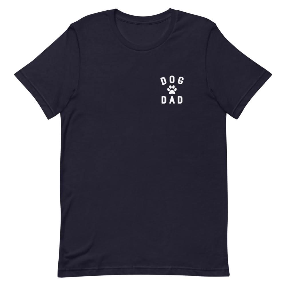 Dog Dad Pocket Tee Clothing That Is So Dad Navy XS