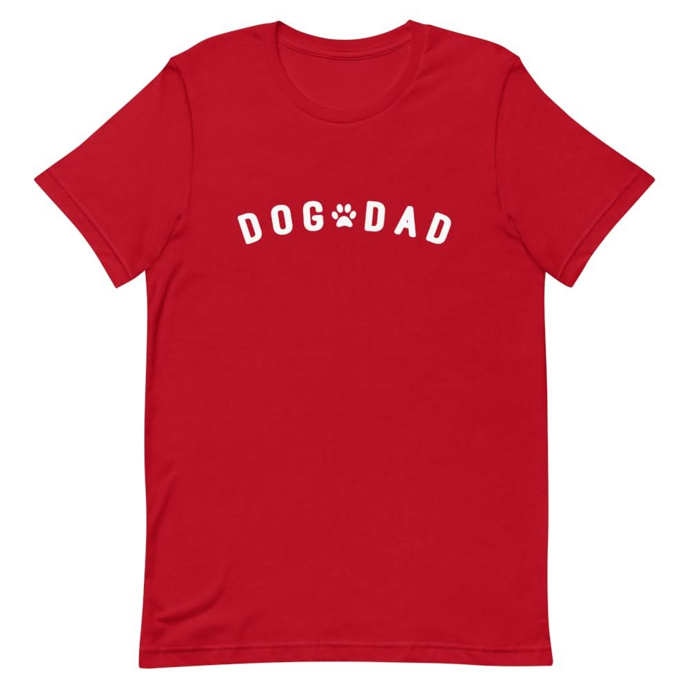 Dog Dad Shirt Clothing That Is So Dad Red S