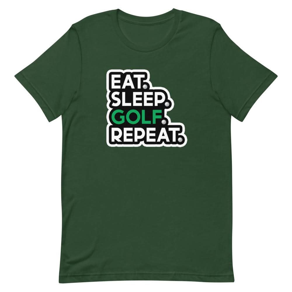 Eat Sleep Golf Repeat Shirt That Is So Dad Forest S