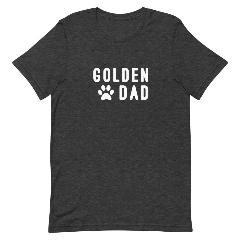 Golden Retriever Dad Shirt Clothing That Is So Dad Dark Grey Heather XS