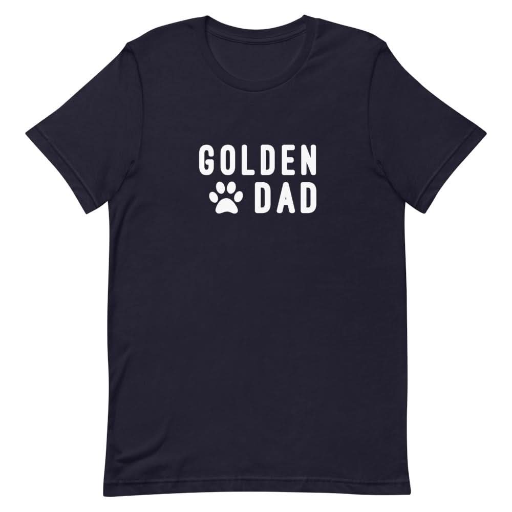 Golden Retriever Dad Shirt Clothing That Is So Dad Navy XS