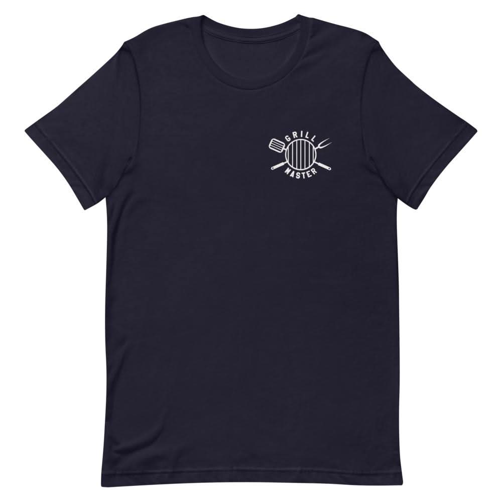 Grill Master Pocket Tee Clothing That Is So Dad Navy XS