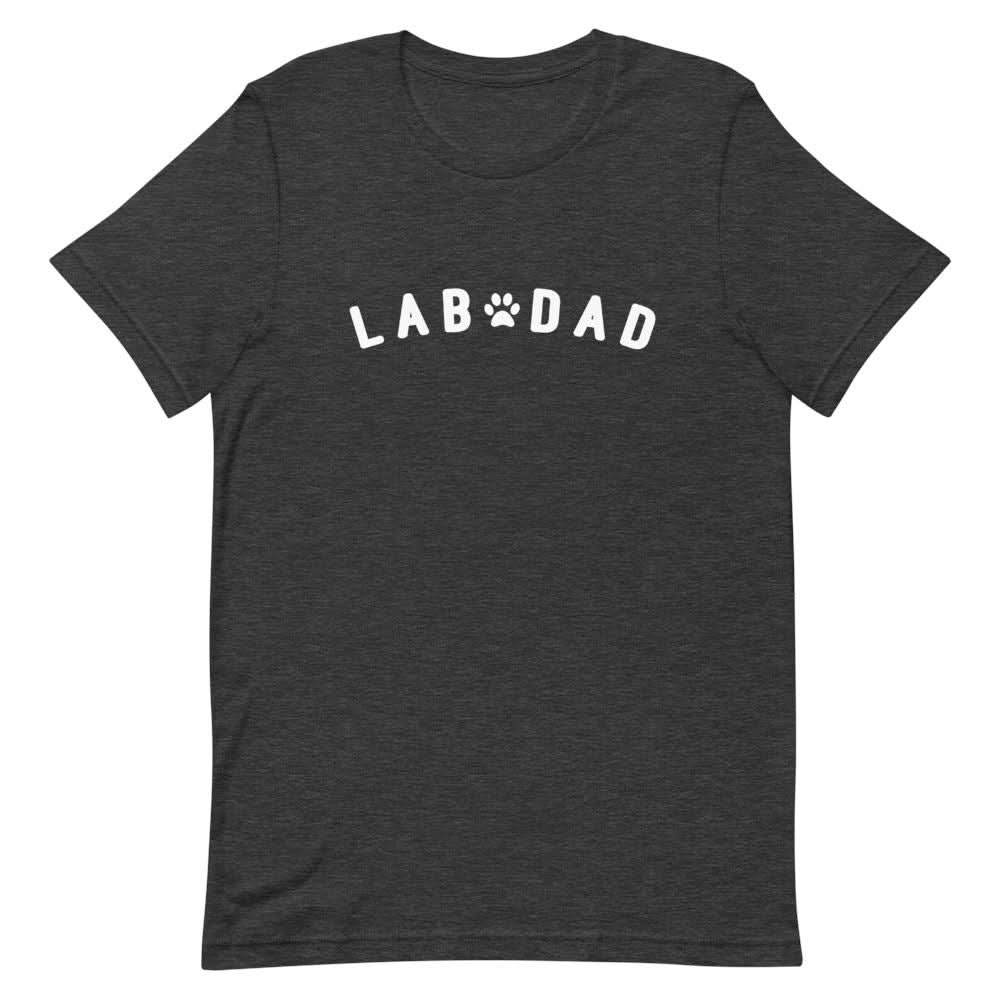 Labrador Dad Shirt Clothing That Is So Dad Dark Grey Heather XS