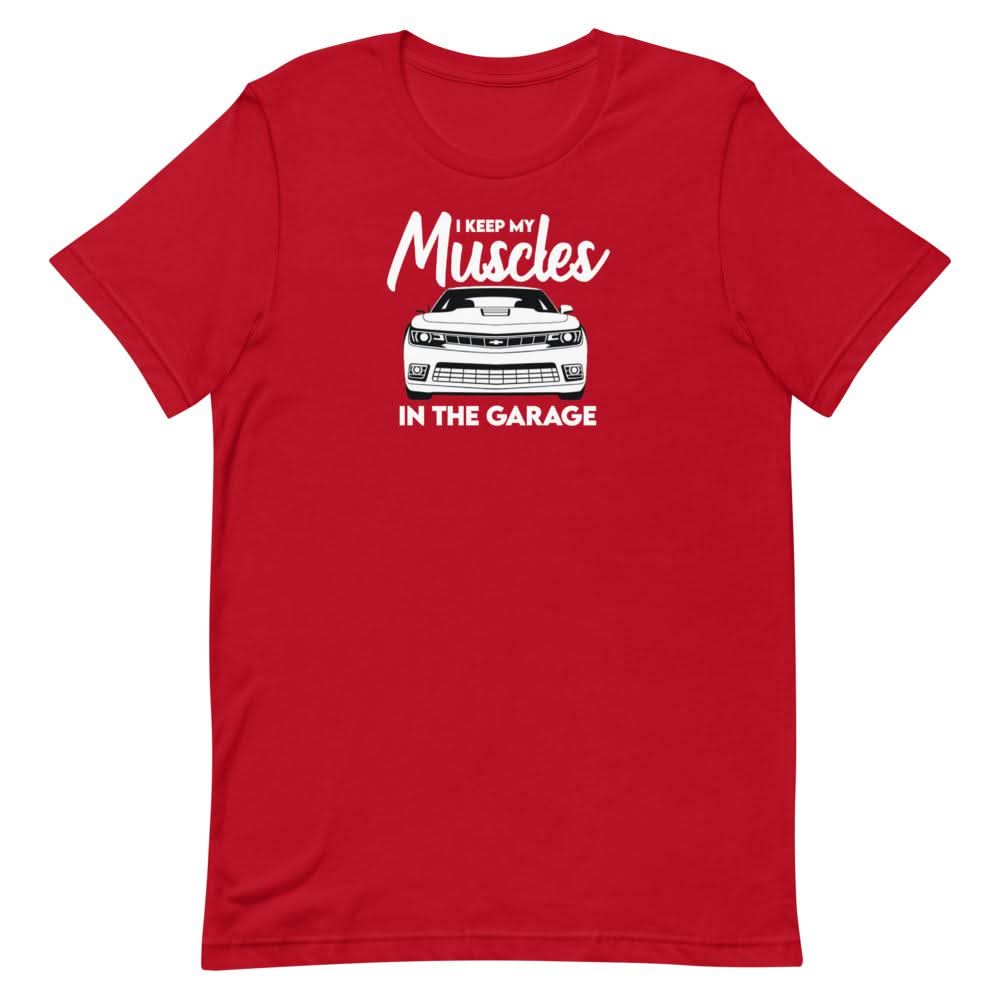 Muscles In The Garage T-Shirt Clothing That Is So Dad Red S