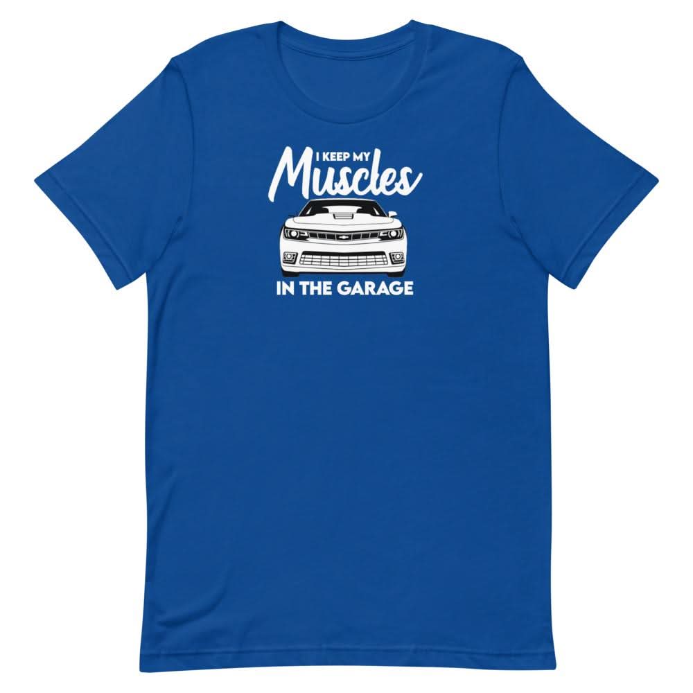 Muscles In The Garage T-Shirt Clothing That Is So Dad True Royal S