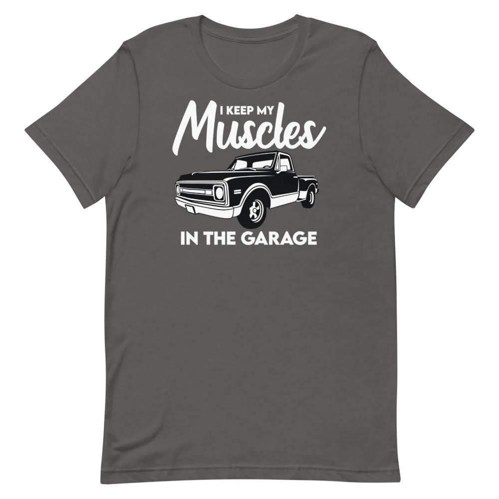 Muscles In The Garage T-Shirt That Is So Dad Asphalt S