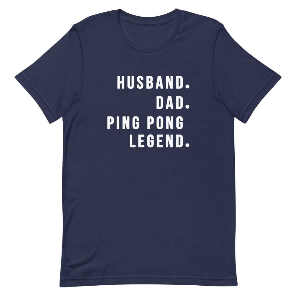 Ping Pong Legend Shirt Clothing That Is So Dad Navy XS