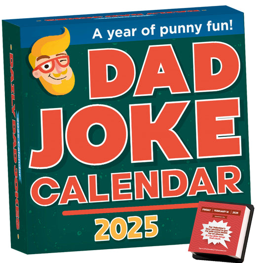 2025 Dad Joke Desktop Calendar | Daily Dad Jokes!