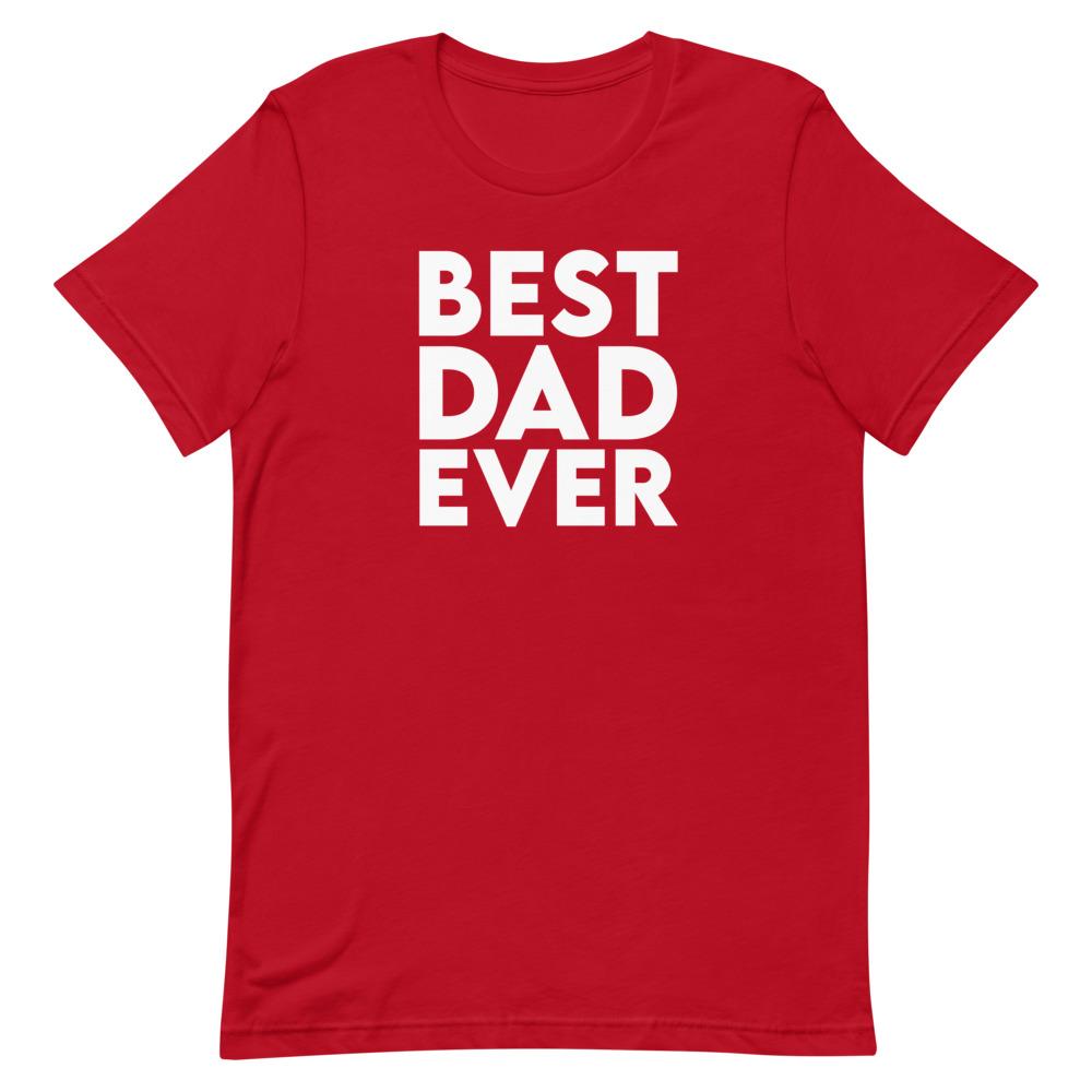 Best Dad Ever Shirt That Is So Dad Red S 
