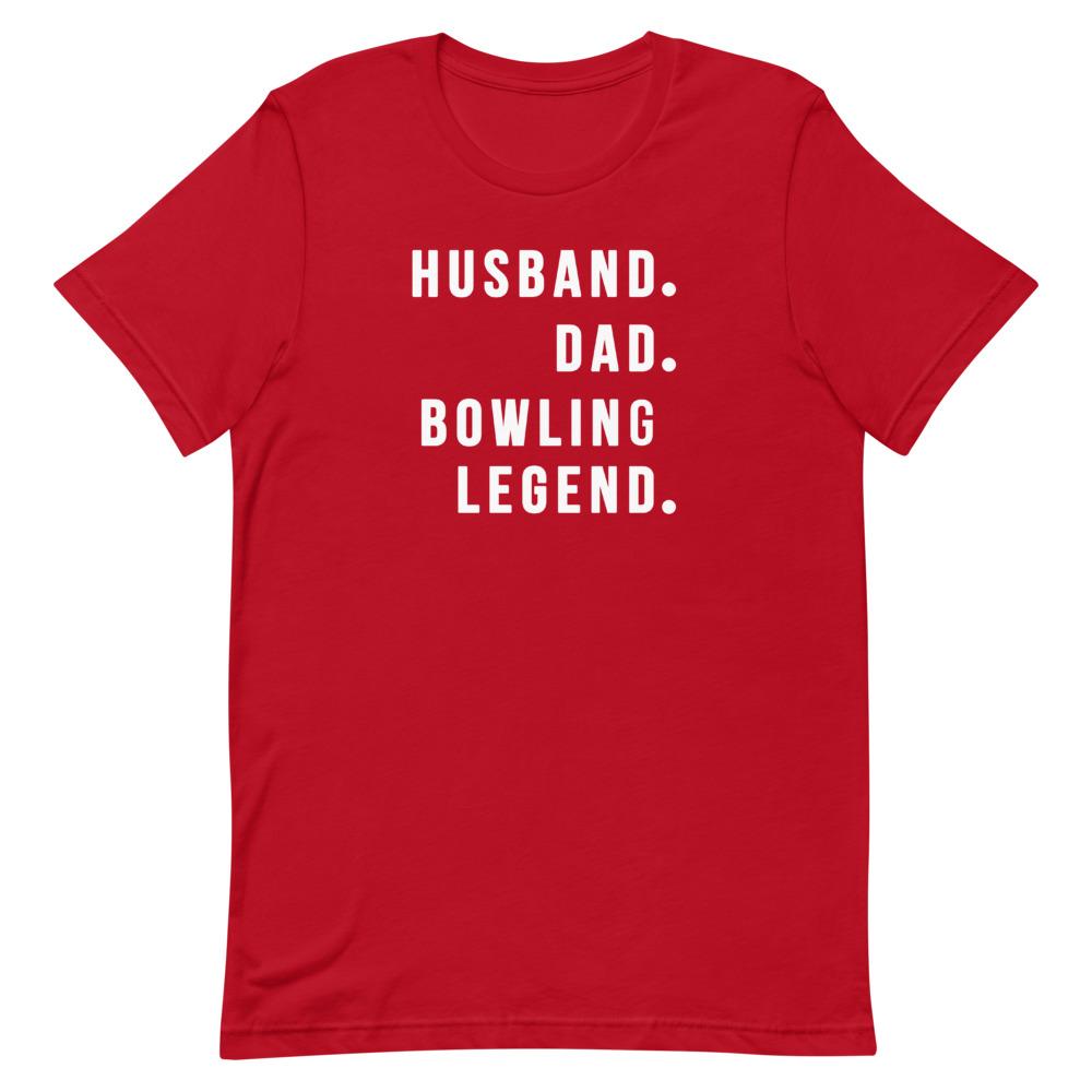 Bowling Legend Shirt That Is So Dad Red S 