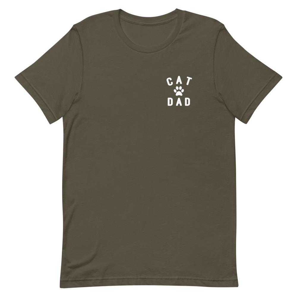 Cat Dad Pocket Tee Clothing That Is So Dad Army M 