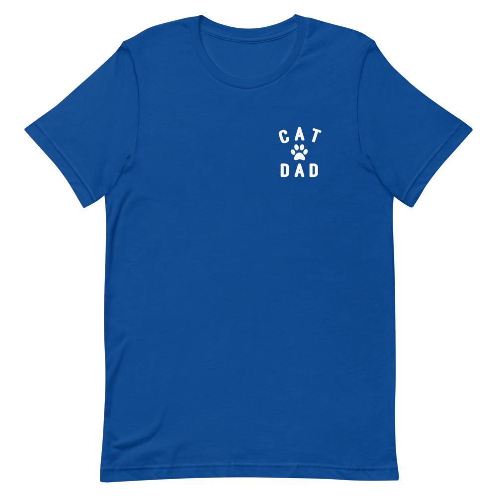 Cat Dad Pocket Tee Clothing That Is So Dad True Royal S 