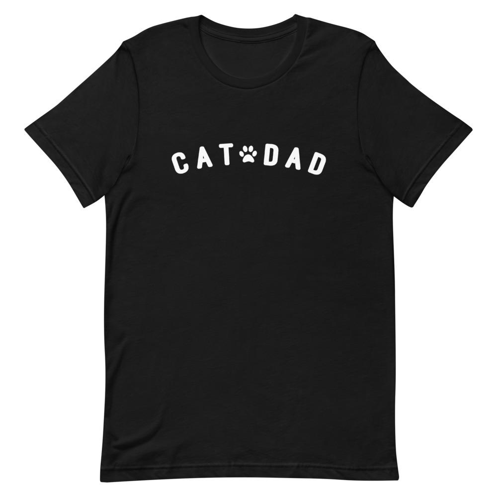 Cat Dad Shirt That Is So Dad Black XS 