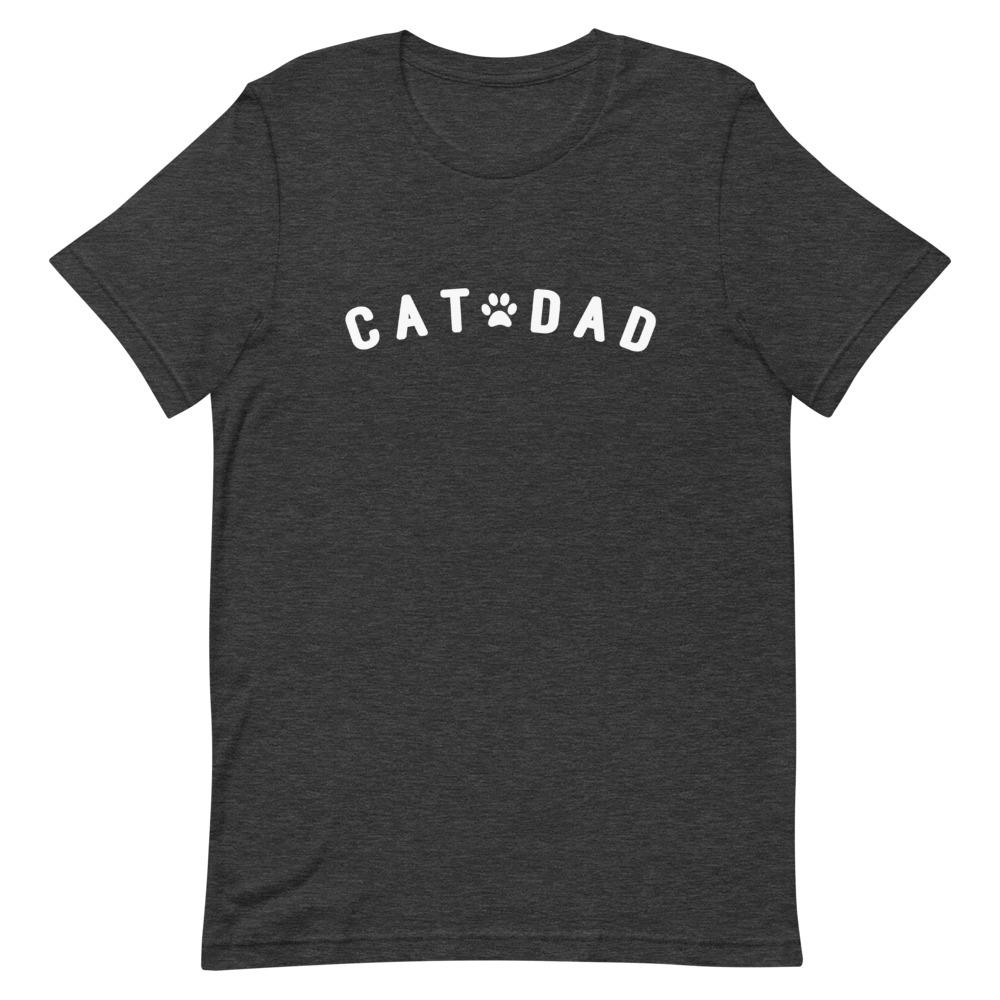 Cat Dad Shirt That Is So Dad Dark Grey Heather XS 