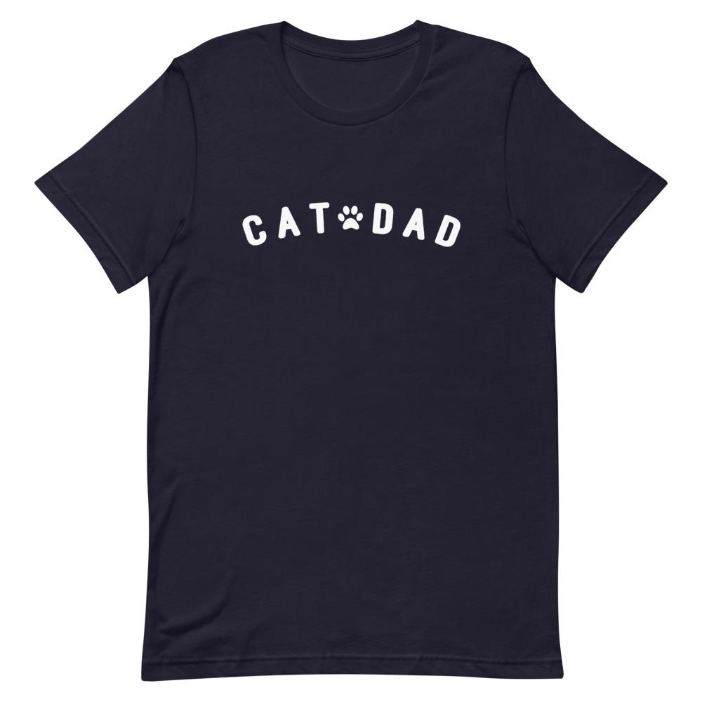Cat Dad Shirt That Is So Dad Navy XS 