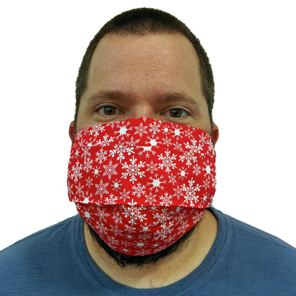 Christmas Face Masks- Adjustable Face Masks with Filer Pocket - Reusable & Washable with Cotton Blend Fabric Face Mask Square Up Fashions 
