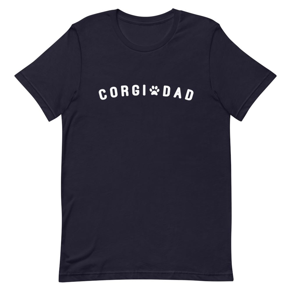 Corgi Dad Shirt Clothing That Is So Dad Navy XS 