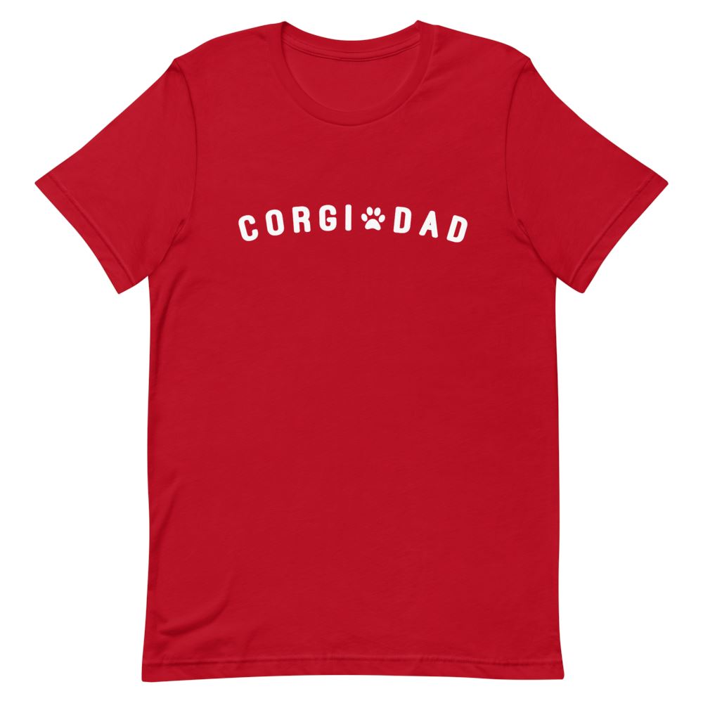 Corgi Dad Shirt Clothing That Is So Dad Red S 