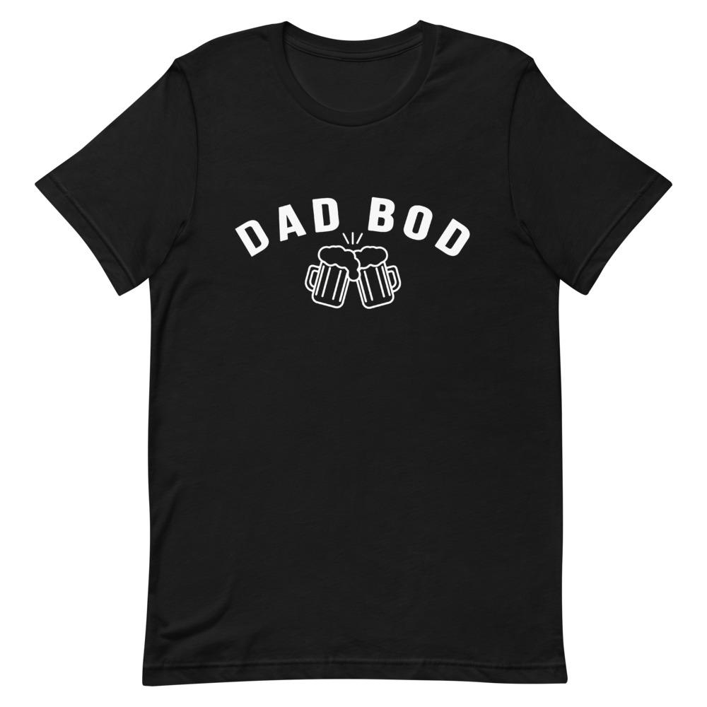 Dad Bod Beer Shirt That Is So Dad Black XS 