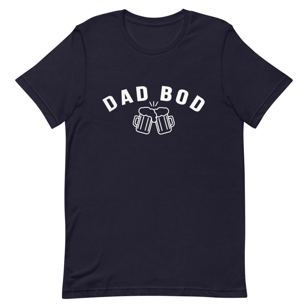 Dad Bod Beer Shirt That Is So Dad Navy XS 