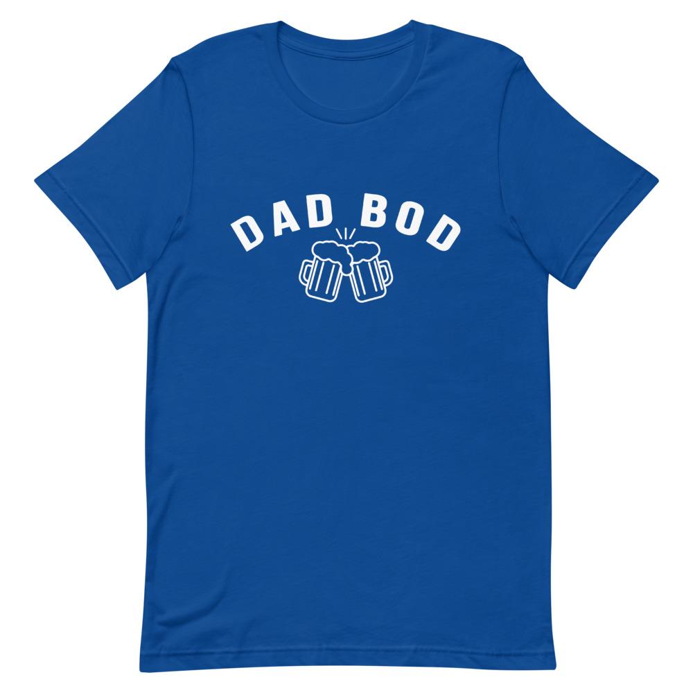 Dad Bod Beer Shirt That Is So Dad True Royal S 