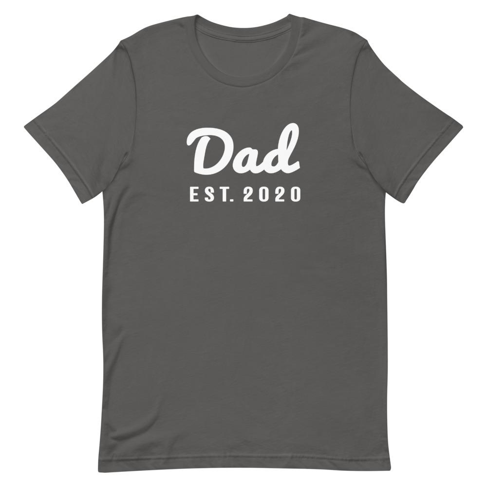Dad - Est. 2020 Shirt That Is So Dad Asphalt S 