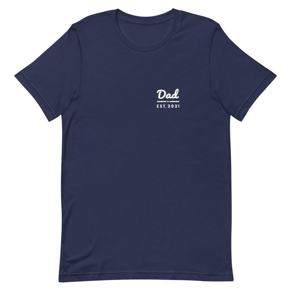 Dad Est. 2021 Pocket T Shirt That Is So Dad Navy S 