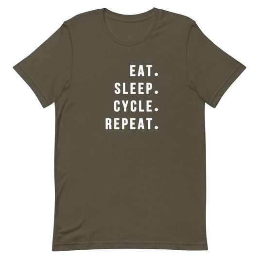 Eat Sleep Cycle Repeat Shirt That Is So Dad Army S 