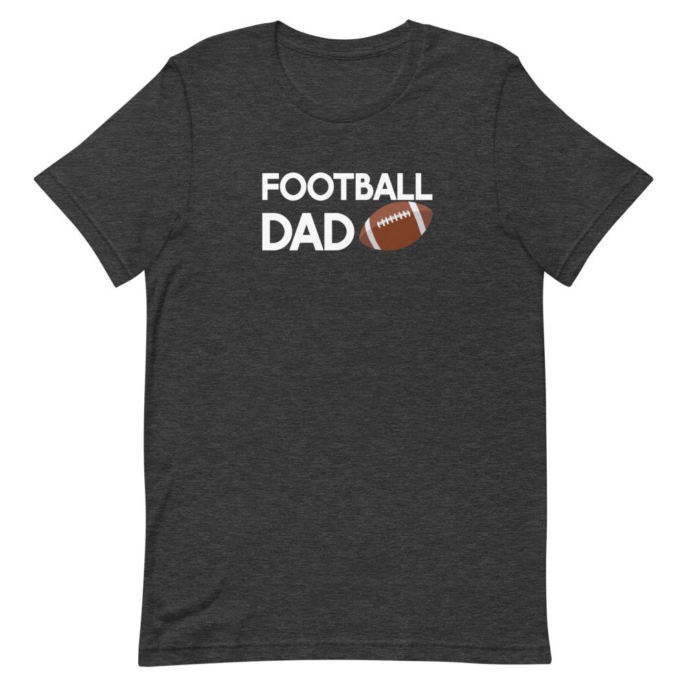 Football Dad Shirt That Is So Dad Dark Grey Heather XS 