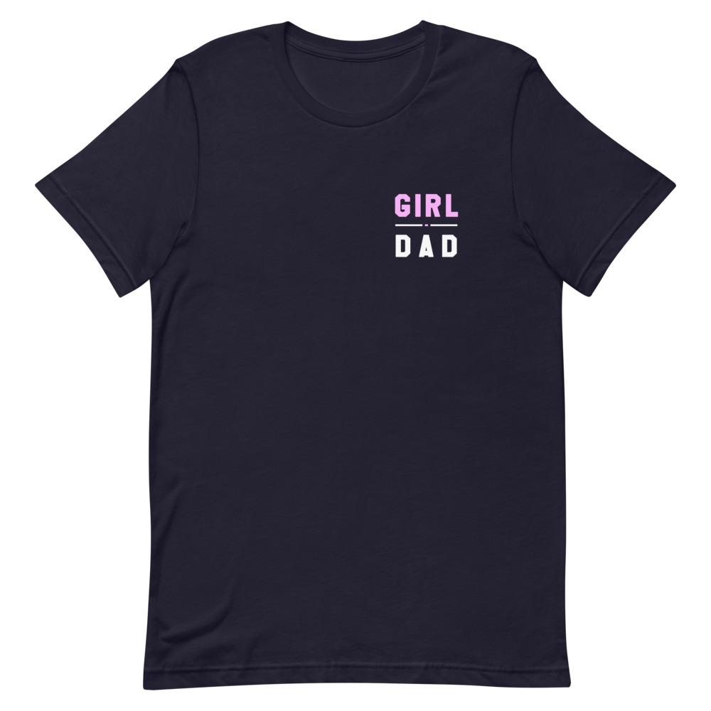 Girl Dad Pocket Tee Clothing That Is So Dad Navy XS 