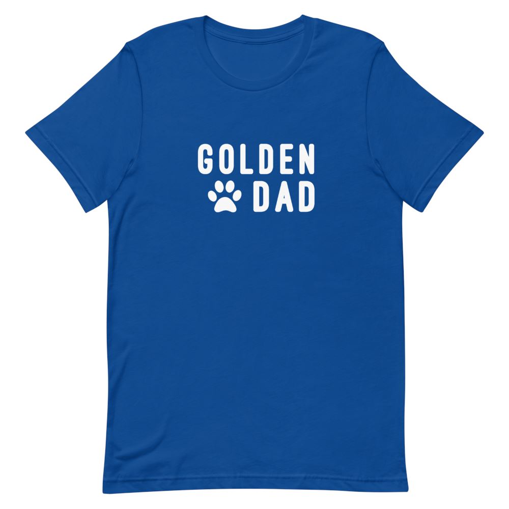 Golden Retriever Dad Shirt Clothing That Is So Dad True Royal S 