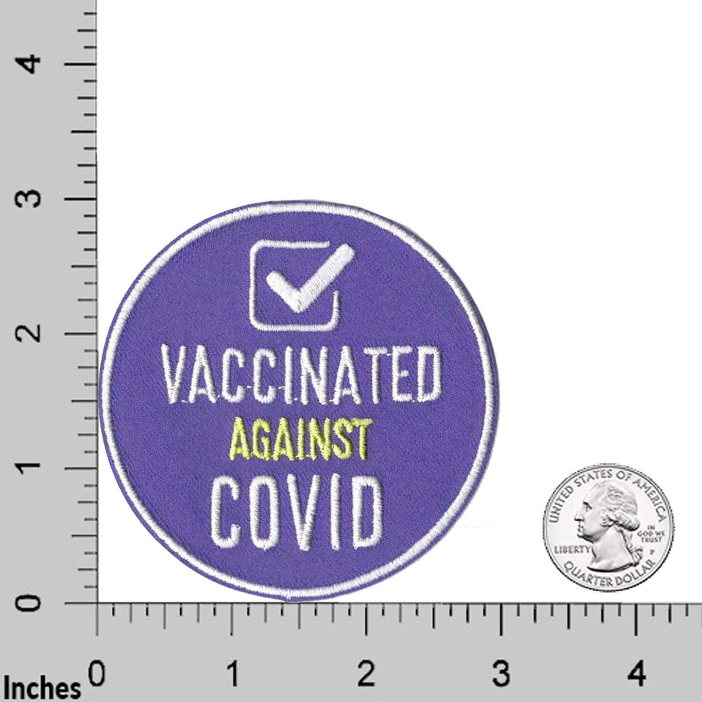 I Got My Covid Vaccine Patch / Vaccinated Against Covid Patch Set Face Mask That Is So Dad 