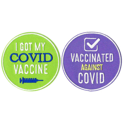 I Got My Covid Vaccine Patch / Vaccinated Against Covid Patch Set Face Mask That Is So Dad 