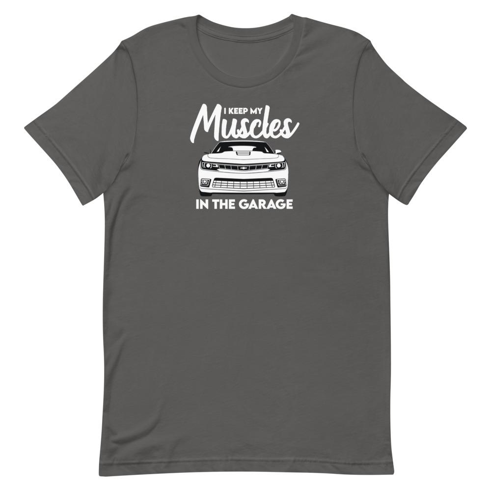 Muscles In The Garage T-Shirt Clothing That Is So Dad Asphalt S 