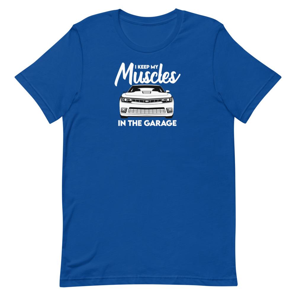 Muscles In The Garage T-Shirt Clothing That Is So Dad True Royal S 