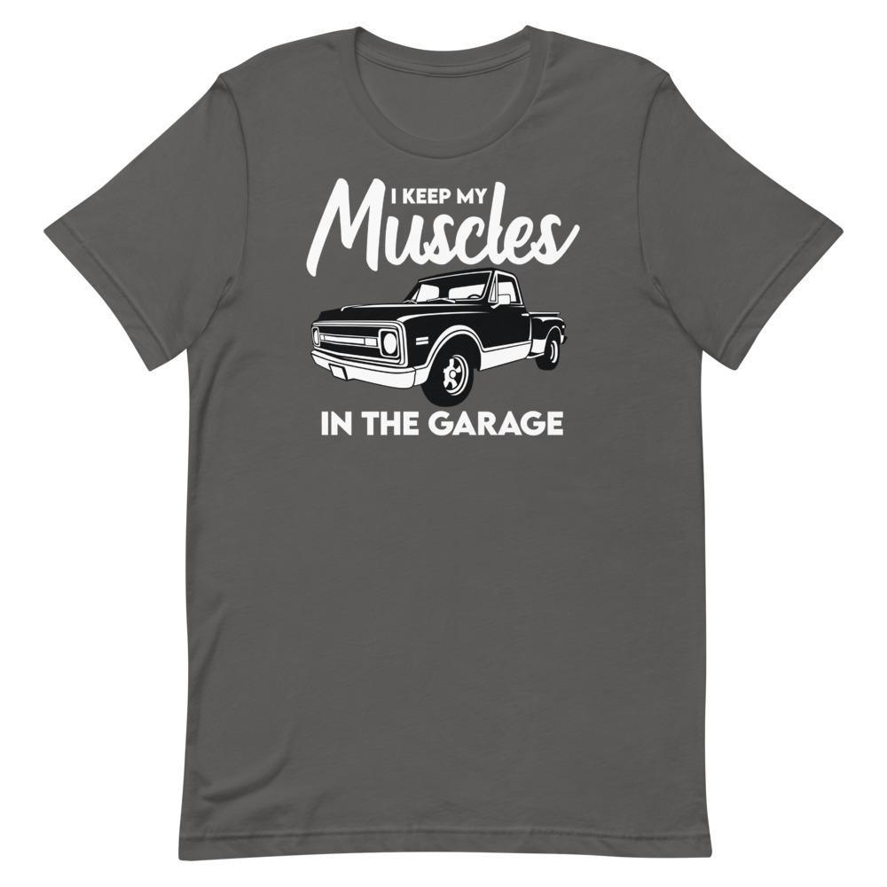 Muscles In The Garage T-Shirt That Is So Dad Asphalt S 