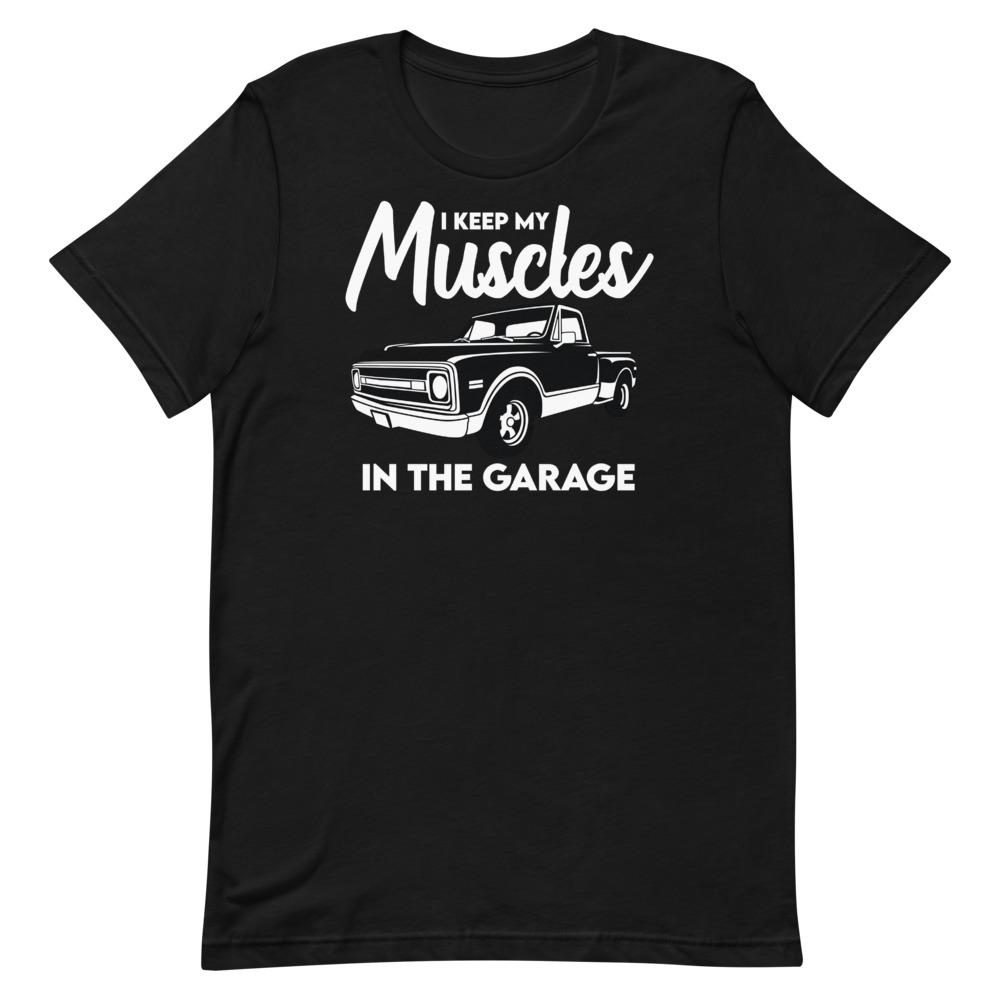 Muscles In The Garage T-Shirt That Is So Dad Black XS 