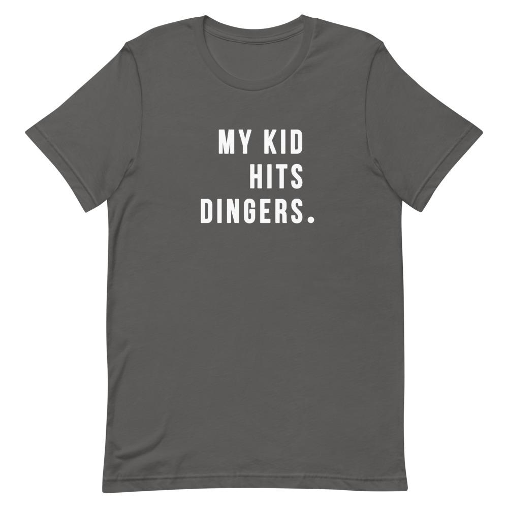 My Kid Hits Dingers Shirt Clothing That Is So Dad Asphalt S 