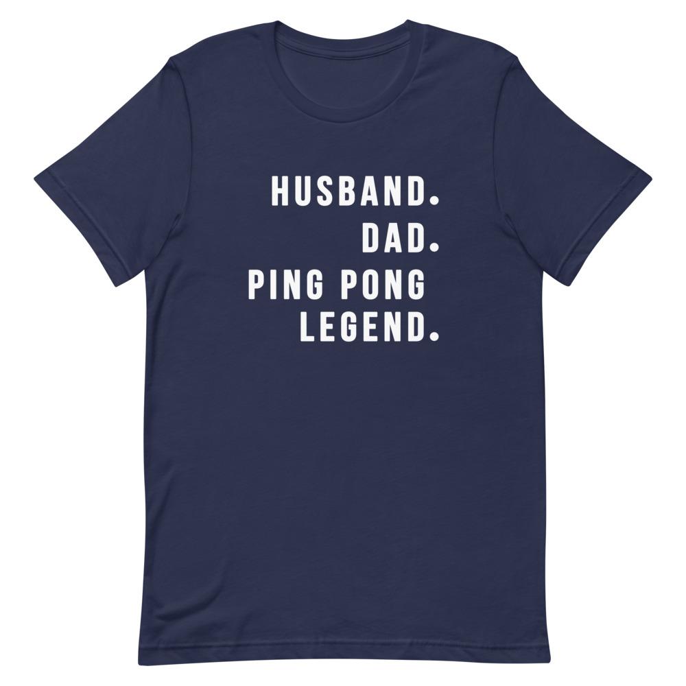 Ping Pong Legend Shirt Clothing That Is So Dad Navy XS 