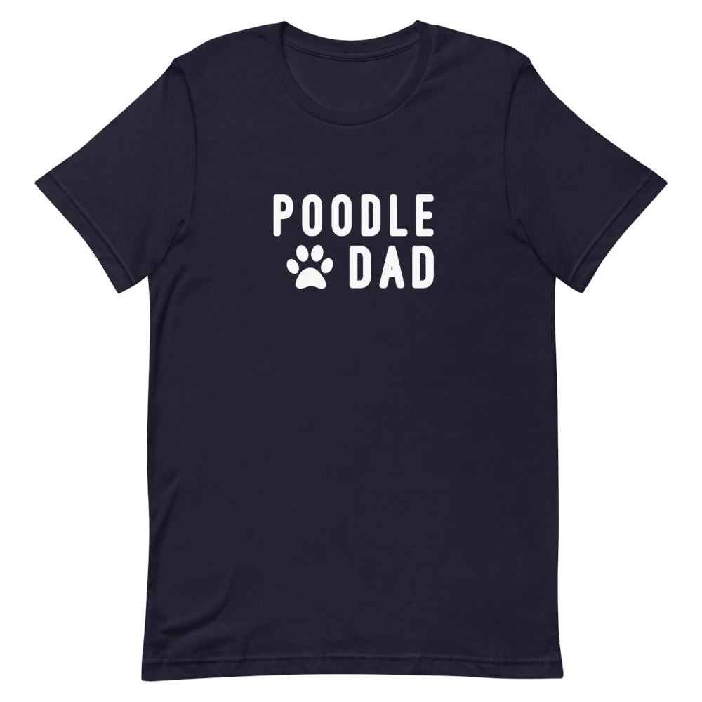 Poodle Dad Shirt Clothing That Is So Dad Navy XS 