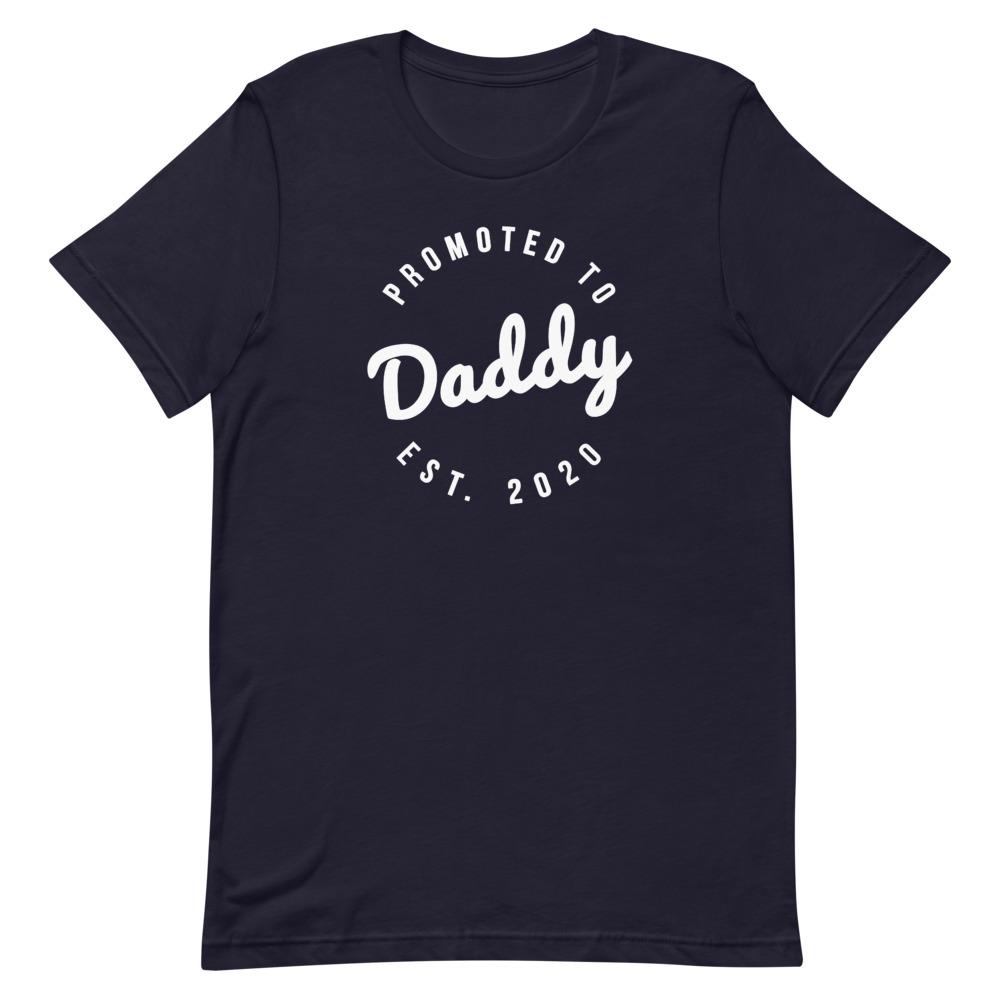 Promoted to Daddy Shirt That Is So Dad Navy XS 